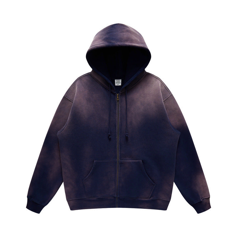 Sweat à capuche vintage en coton