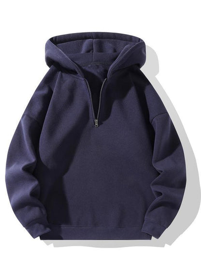 Sweat à capuche zippé pour homme