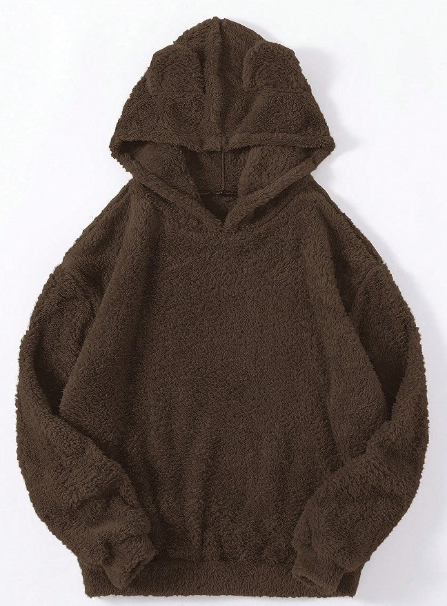 Pull à capuche moelleux avec oreilles de lapin