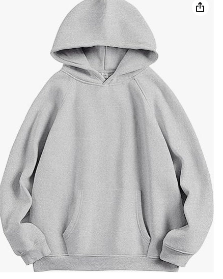 Sweat-shirt de couleur unie pour femme