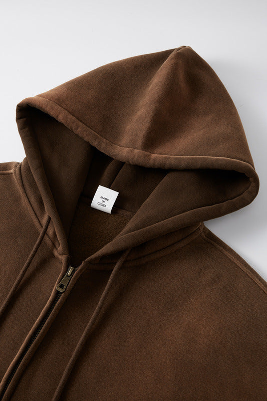 Sweat à capuche vintage en coton