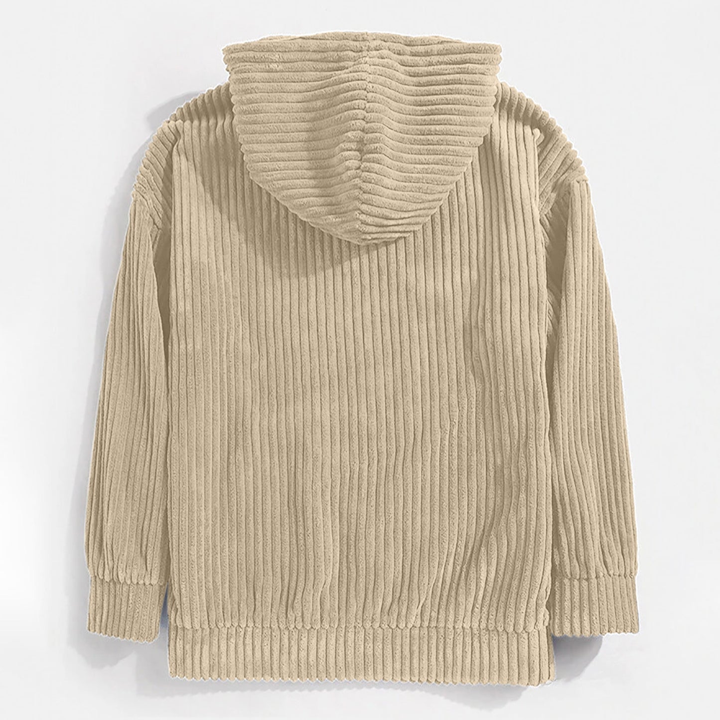 Pull à capuche en velours homme