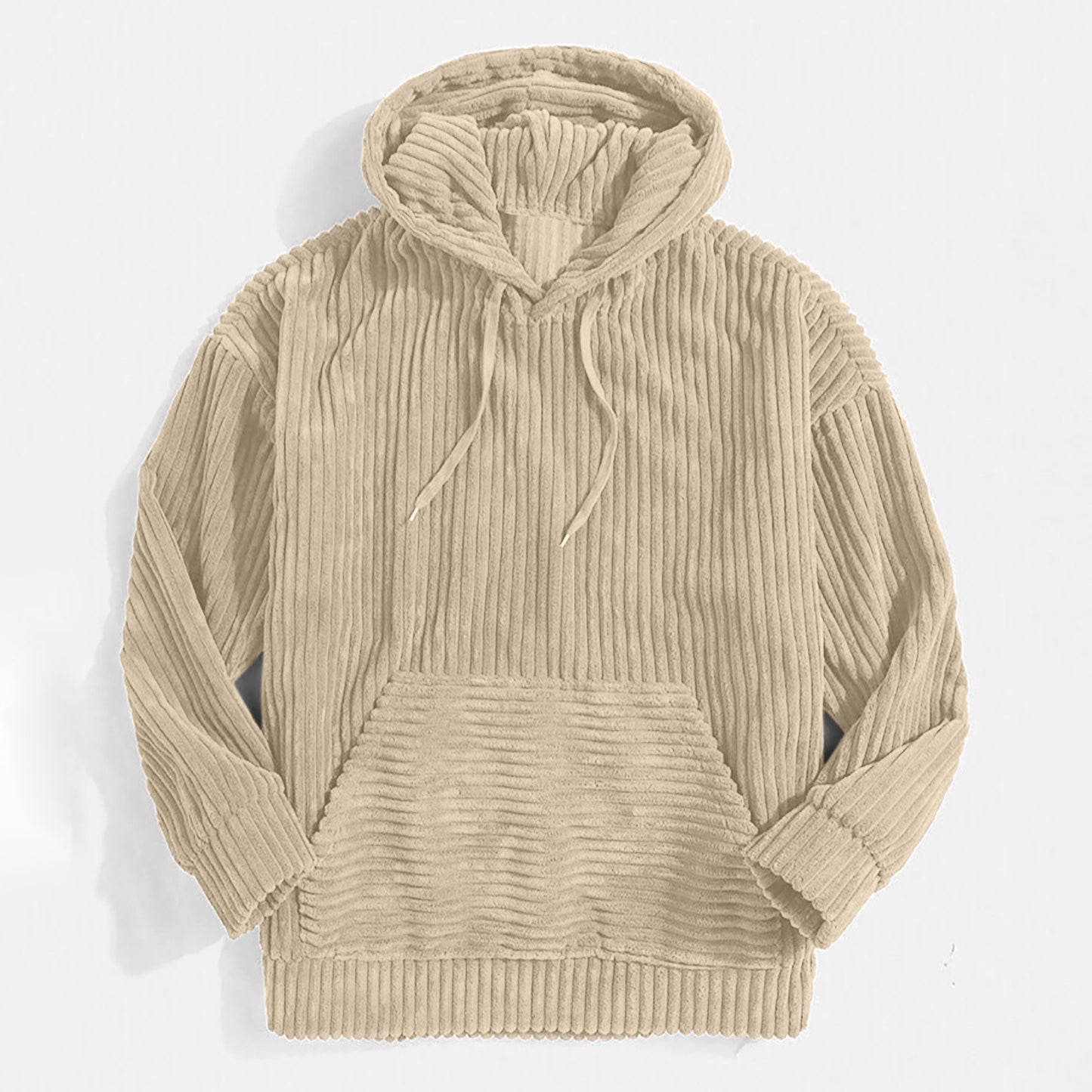 Pull à capuche en velours homme