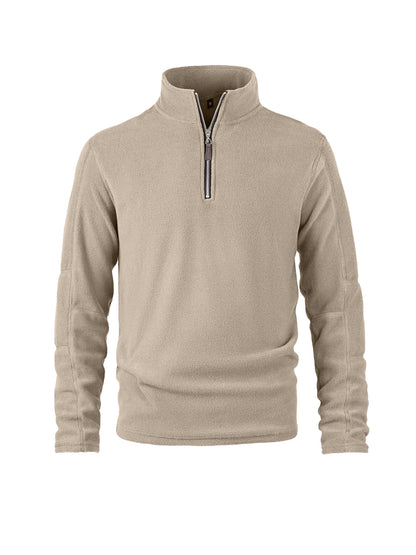 Pull quarter zip pour homme