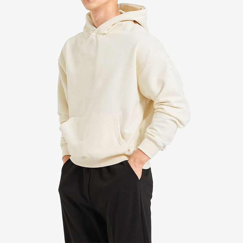 Pull à capuche en coton homme