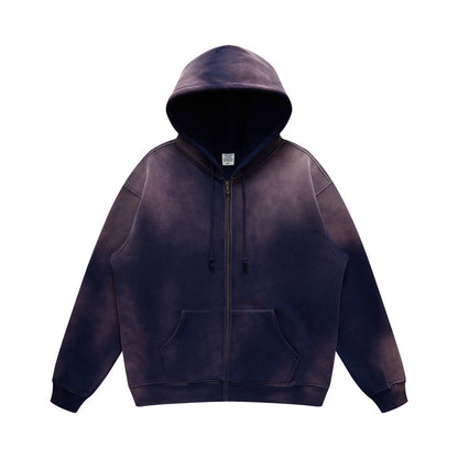 Sweat à capuche vintage en coton