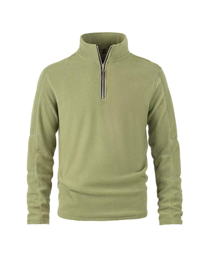 Pull quarter zip pour homme