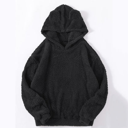 Pull à capuche moelleux avec oreilles de lapin