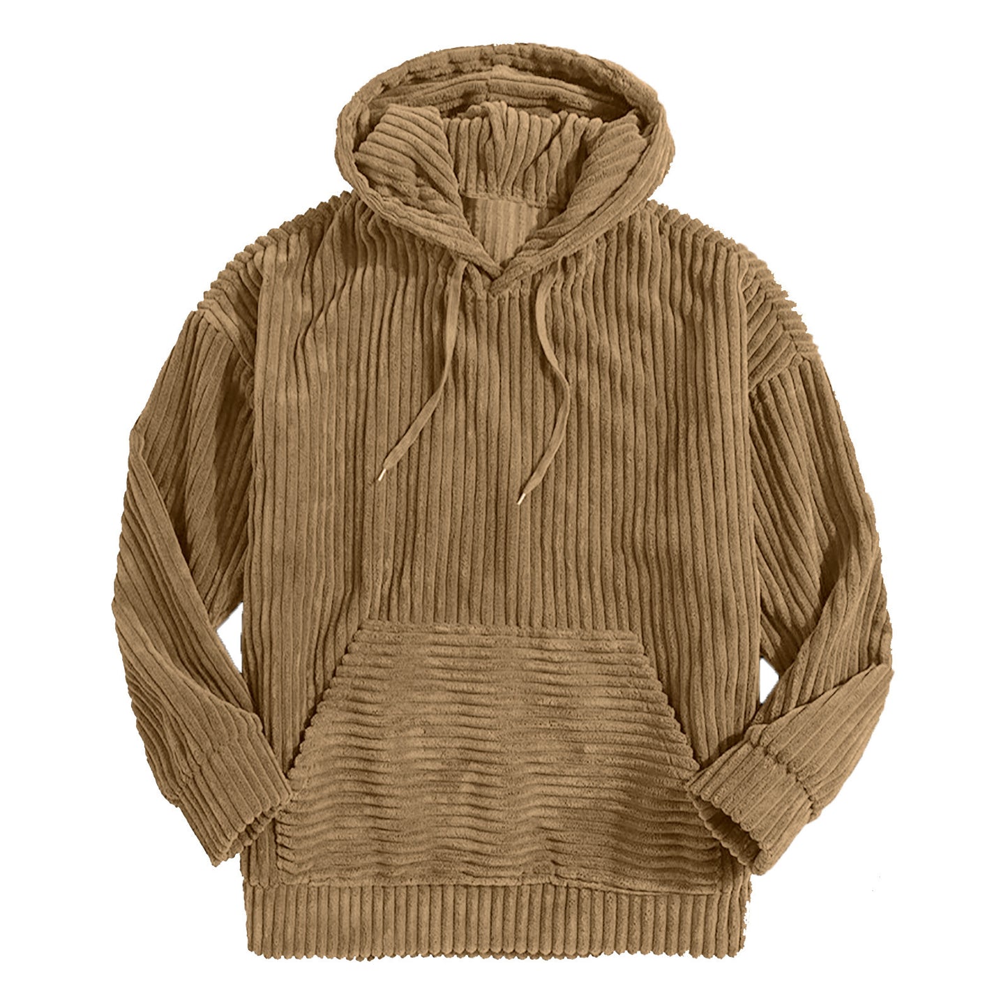 Pull à capuche en velours homme