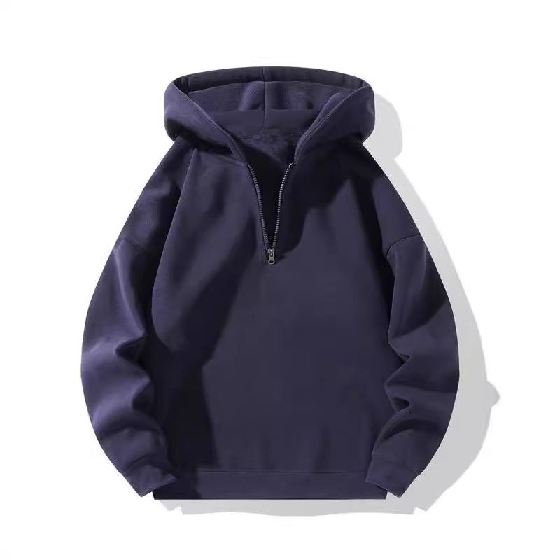 Sweat à capuche zippé pour homme