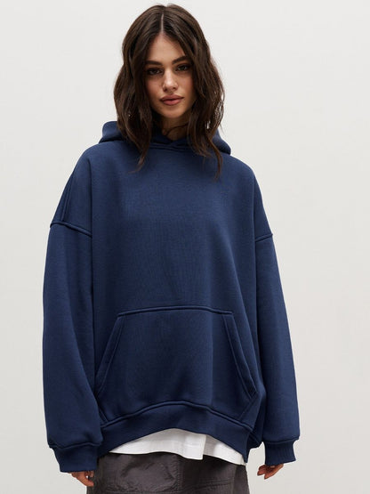 Pull à capuche over size pour femme
