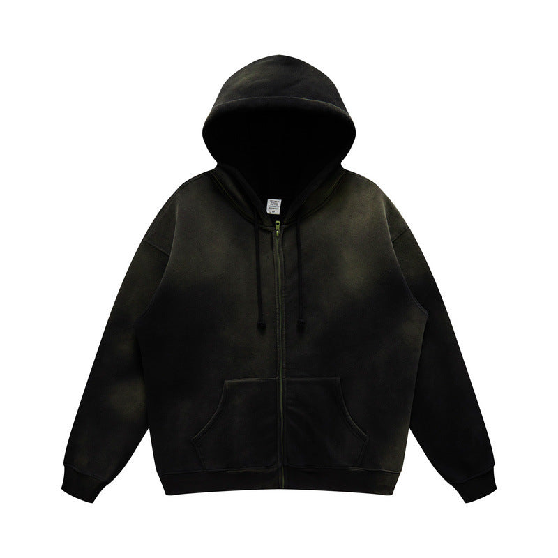 Sweat à capuche vintage en coton