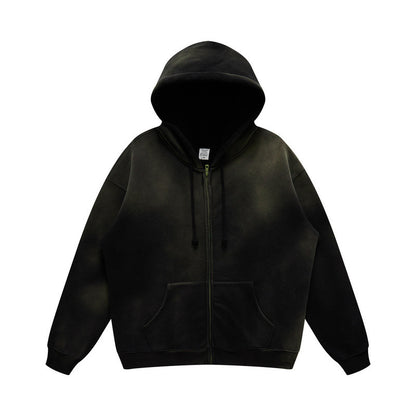 Sweat à capuche vintage en coton