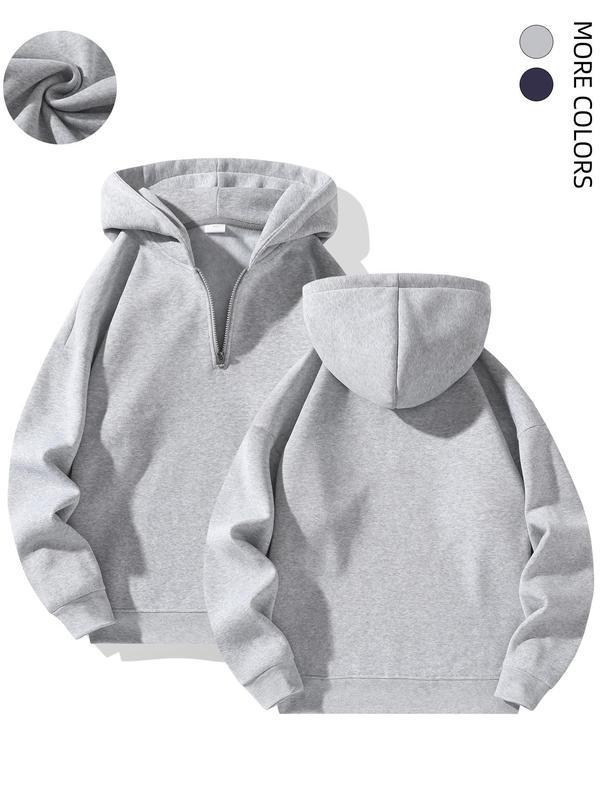 Sweat à capuche zippé pour homme